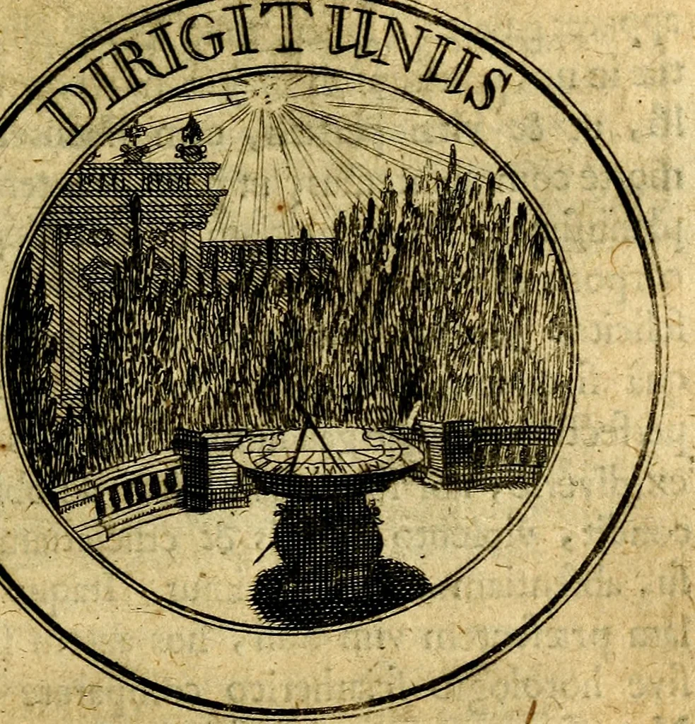 An illustration from Philothei Symbola christiana : quibus idea hominis christiani exprimitur, 1682, leaf 162