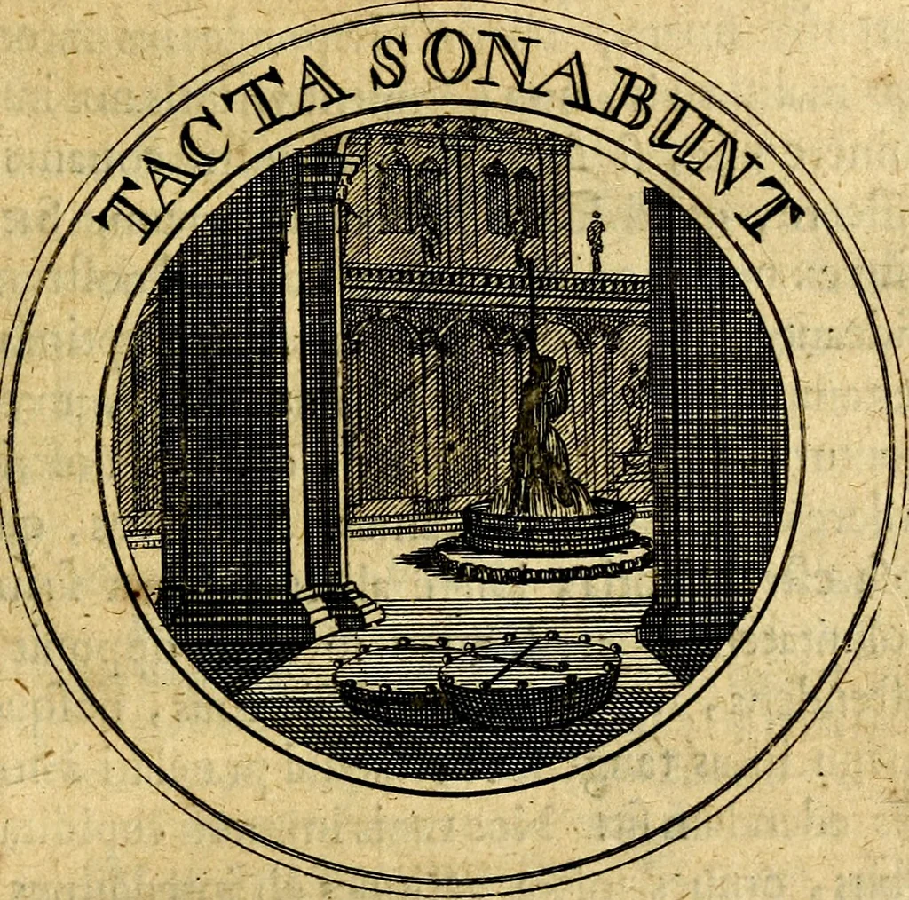 An illustration from Philothei Symbola christiana : quibus idea hominis christiani exprimitur, 1682, leaf 60