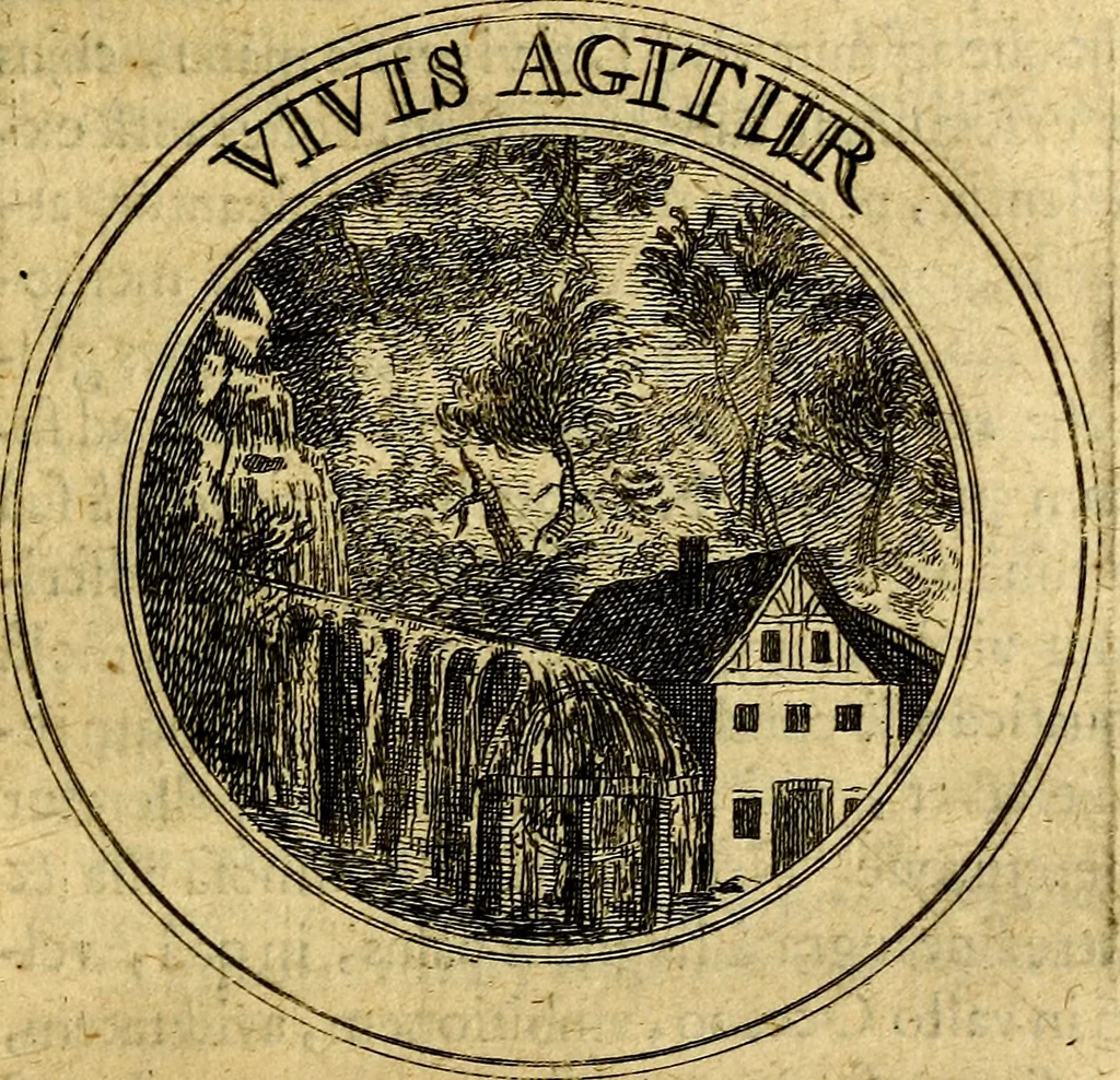 An illustration from Philothei Symbola christiana : quibus idea hominis christiani exprimitur, 1682, leaf 78