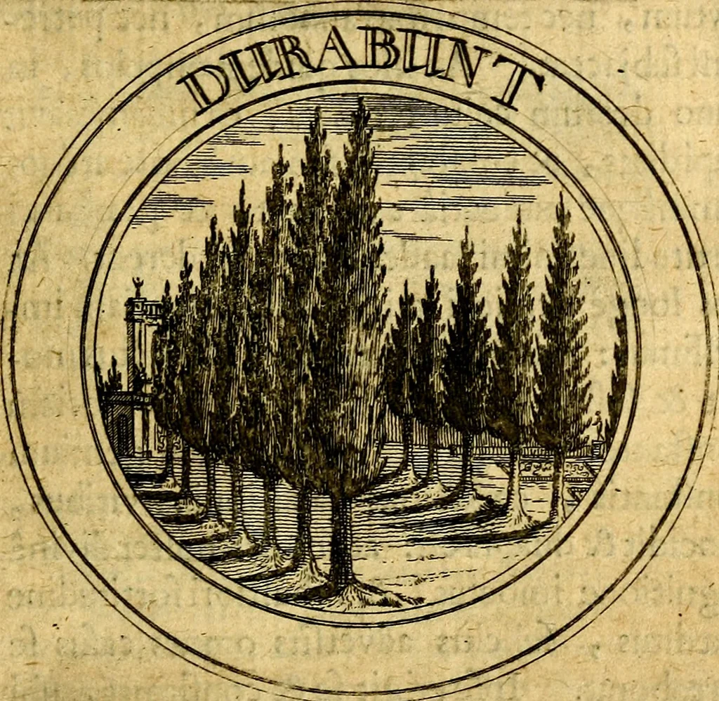 An illustration from Philothei Symbola christiana : quibus idea hominis christiani exprimitur, 1682, leaf 90