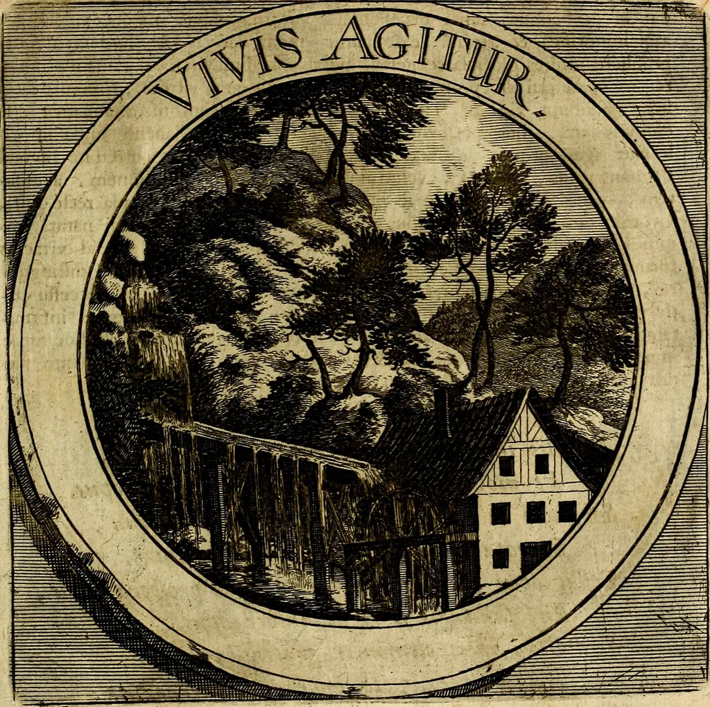 An illustration from Philothei symbola christiana : quibus idea hominis christiani exprimitur, 1677, leaf 46