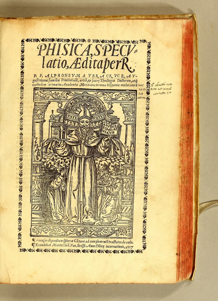 An illustration from Phisica, speculatio,, 1557, leaf 5