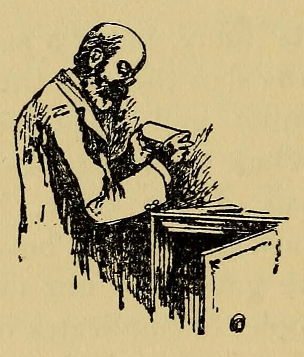 An illustration from The Phonograph and how to use it : being a short history of its invention and development, containing also directions, helpful hints and plain talks as to its care and use, etc. : including also a reprint of the Openeer papers and phonograph short stories, 1900, leaf 148