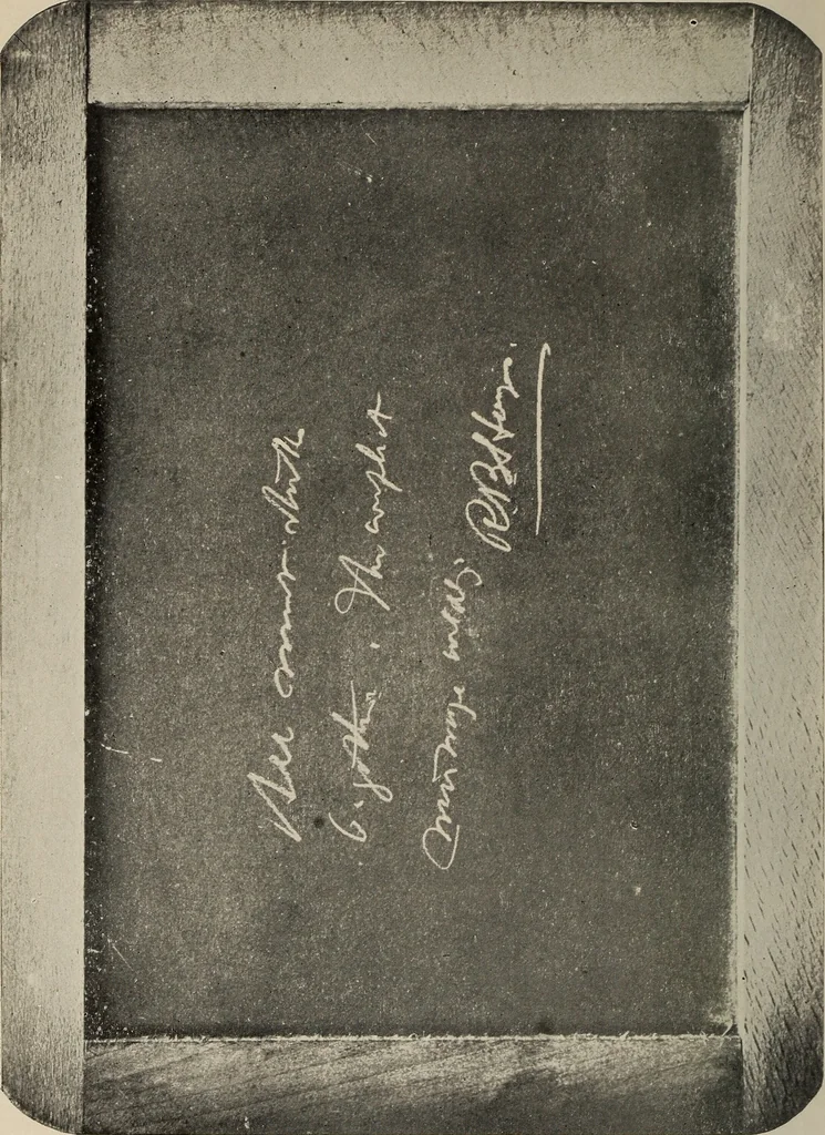 An illustration from Photographic copies of written messages from the spirit world : more than one hundred written communications from those who dwell in spirit life, including messages from Henry Ward Beecher ... and many others : with commentaries concerning conditions which obtain in spirit life based upon facts gathered from these messages and from many other sources, 1918, leaf 93