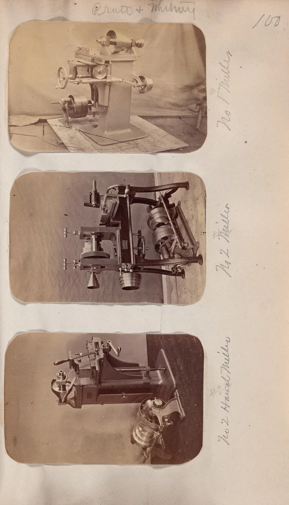 An illustration from Photographs and descriptions of various kinds of engines [ca. 1916], 1916, leaf 87