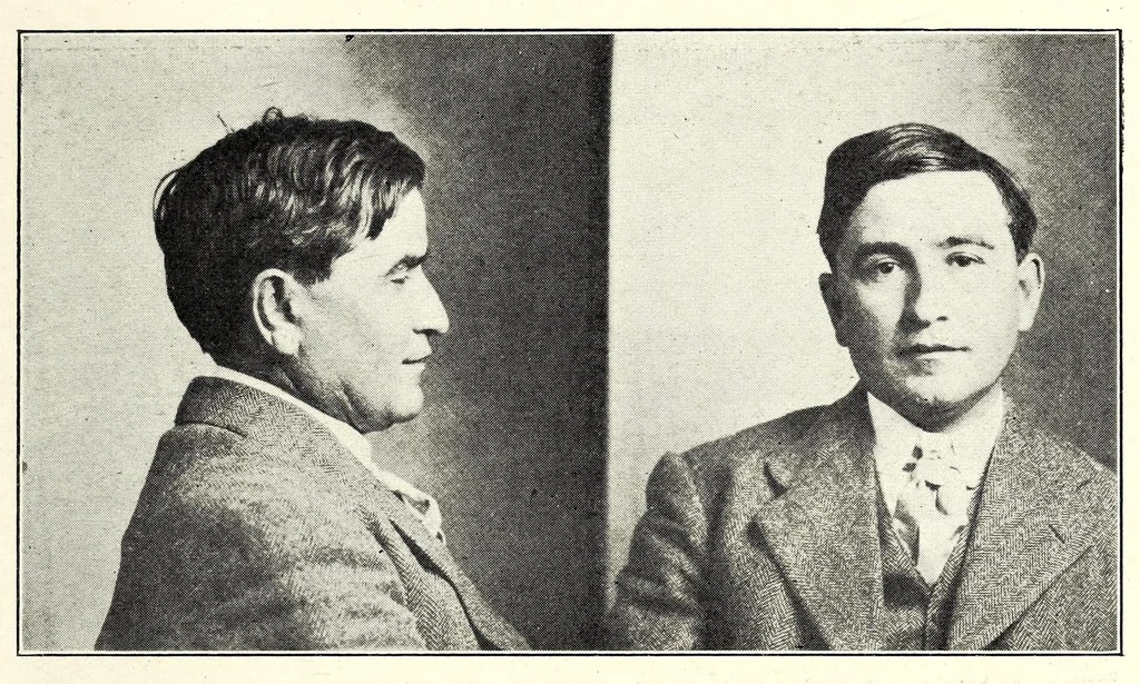 An illustration from Photographs, descriptions and records of persons charged with violation of the postal laws, 1916, leaf 133