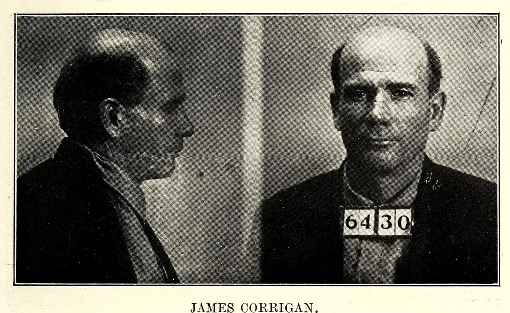 An illustration from Photographs, descriptions and records of persons charged with violation of the postal laws, 1916, leaf 187