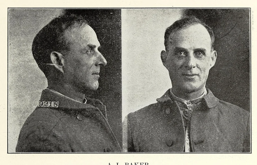 An illustration from Photographs, descriptions and records of persons charged with violation of the postal laws, 1916, leaf 405
