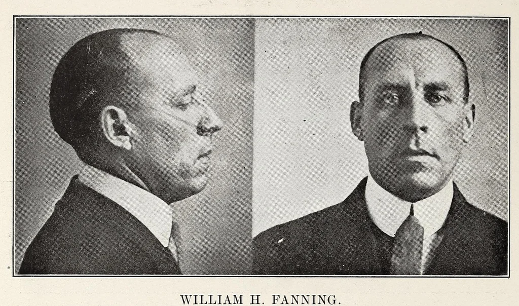 An illustration from Photographs, descriptions and records of persons charged with violation of the postal laws, 1916, leaf 432