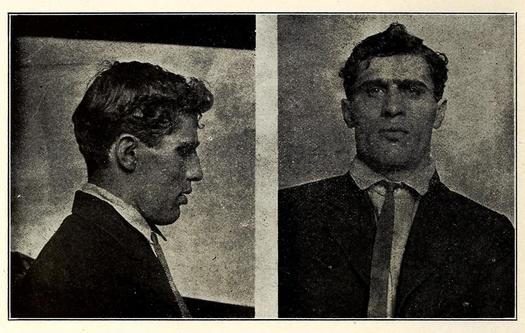 An illustration from Photographs, descriptions and records of persons charged with violation of the postal laws, 1916, leaf 404