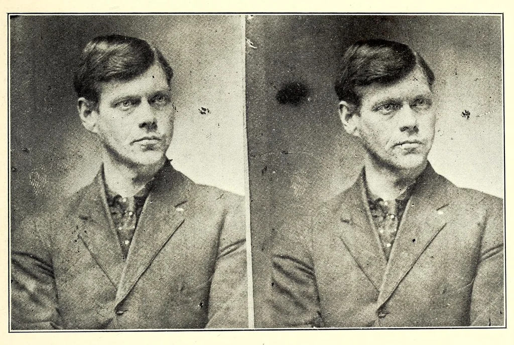 An illustration from Photographs, descriptions and records of persons charged with violation of the postal laws, 1916, leaf 111