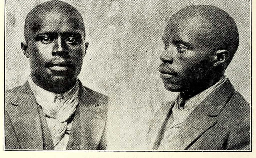 An illustration from Photographs, descriptions and records of persons charged with violation of the postal laws, 1916, leaf 486