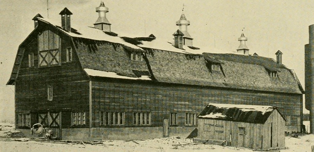 An illustration from Photographs and letters : some Gordon-Vantine barns and what their owners think of them., 1918, leaf 10