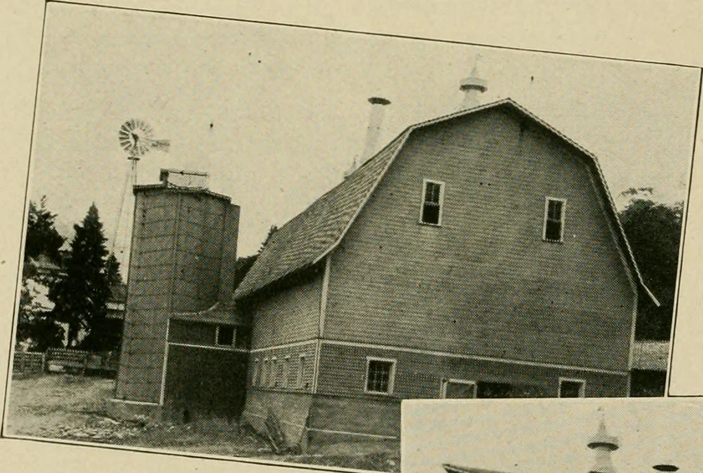 An illustration from Photographs and letters : some Gordon-Vantine barns and what their owners think of them., 1918, leaf 11