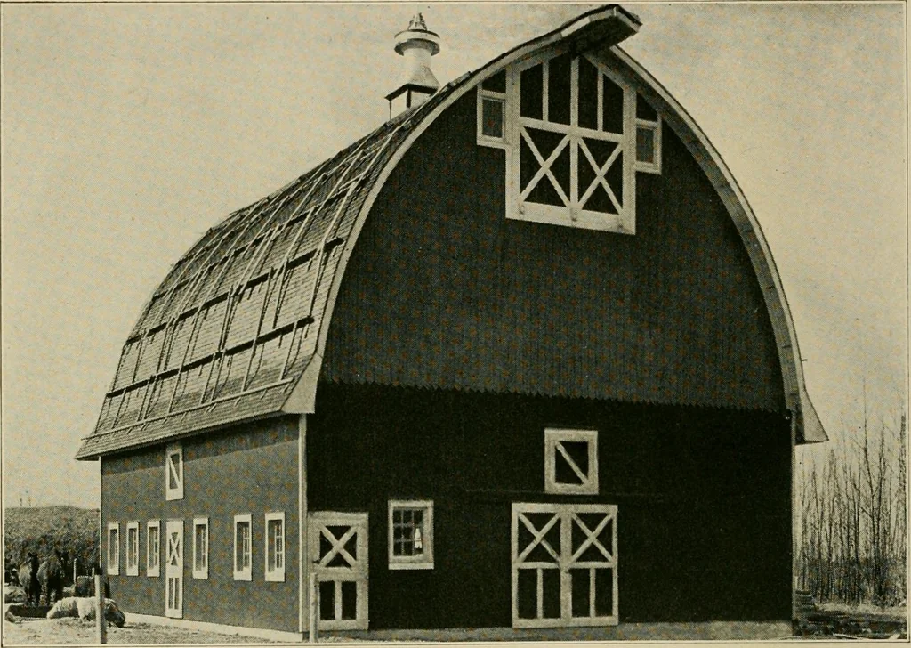 An illustration from Photographs and letters : some Gordon-Vantine barns and what their owners think of them., 1918, leaf 15