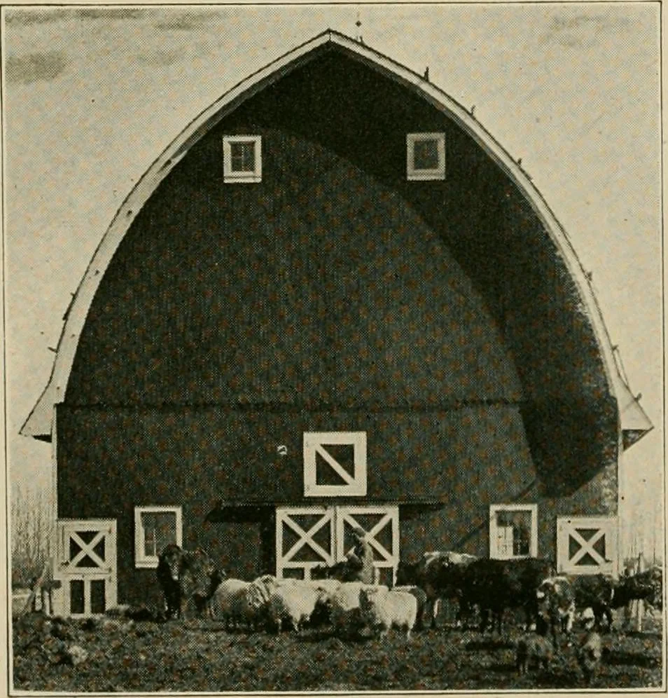 An illustration from Photographs and letters : some Gordon-Vantine barns and what their owners think of them., 1918, leaf 15