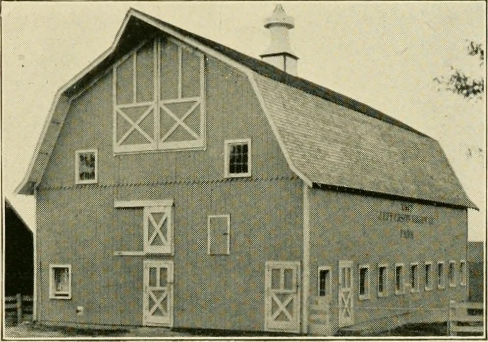 An illustration from Photographs and letters : some Gordon-Vantine barns and what their owners think of them., 1918, leaf 16