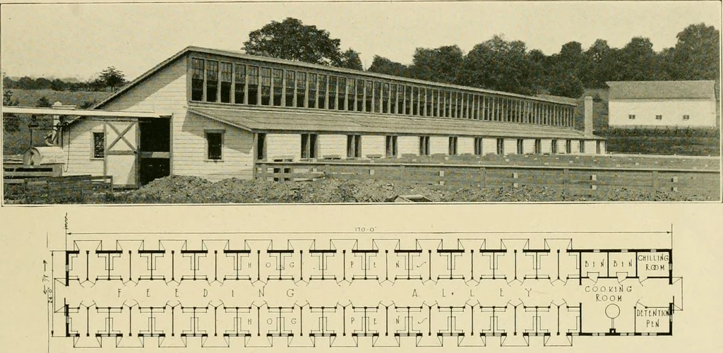 An illustration from Photographs and letters : some Gordon-Vantine barns and what their owners think of them., 1918, leaf 18