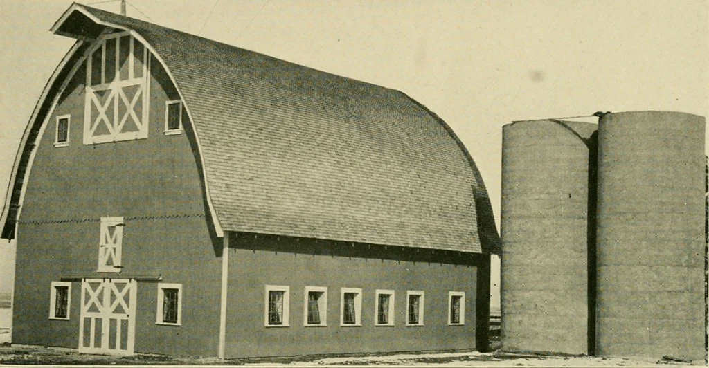 An illustration from Photographs and letters : some Gordon-Vantine barns and what their owners think of them., 1918, leaf 22