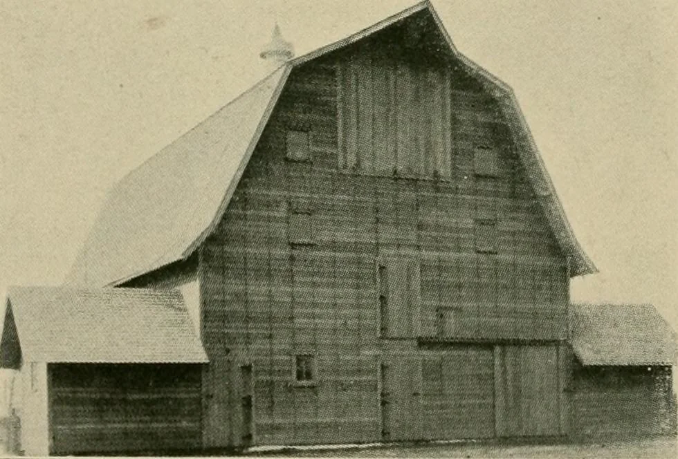 An illustration from Photographs and letters : some Gordon-Vantine barns and what their owners think of them., 1918, leaf 23