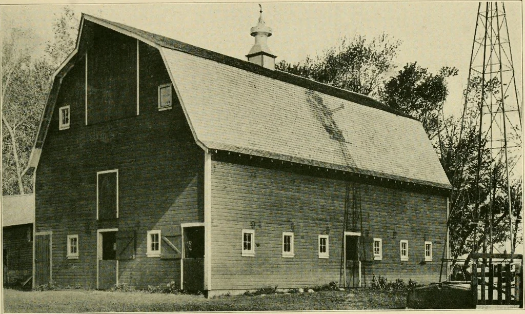 An illustration from Photographs and letters : some Gordon-Vantine barns and what their owners think of them., 1918, leaf 24