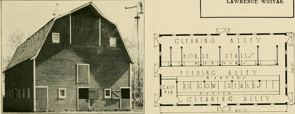 An illustration from Photographs and letters : some Gordon-Vantine barns and what their owners think of them., 1918, leaf 24