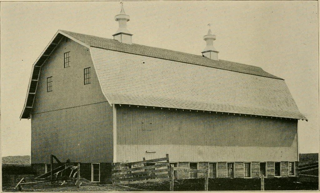 An illustration from Photographs and letters : some Gordon-Vantine barns and what their owners think of them., 1918, leaf 25