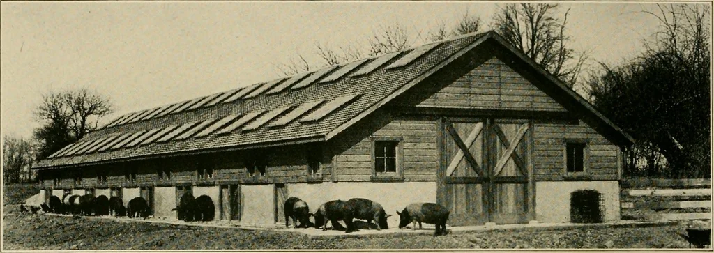 An illustration from Photographs and letters : some Gordon-Vantine barns and what their owners think of them., 1918, leaf 27