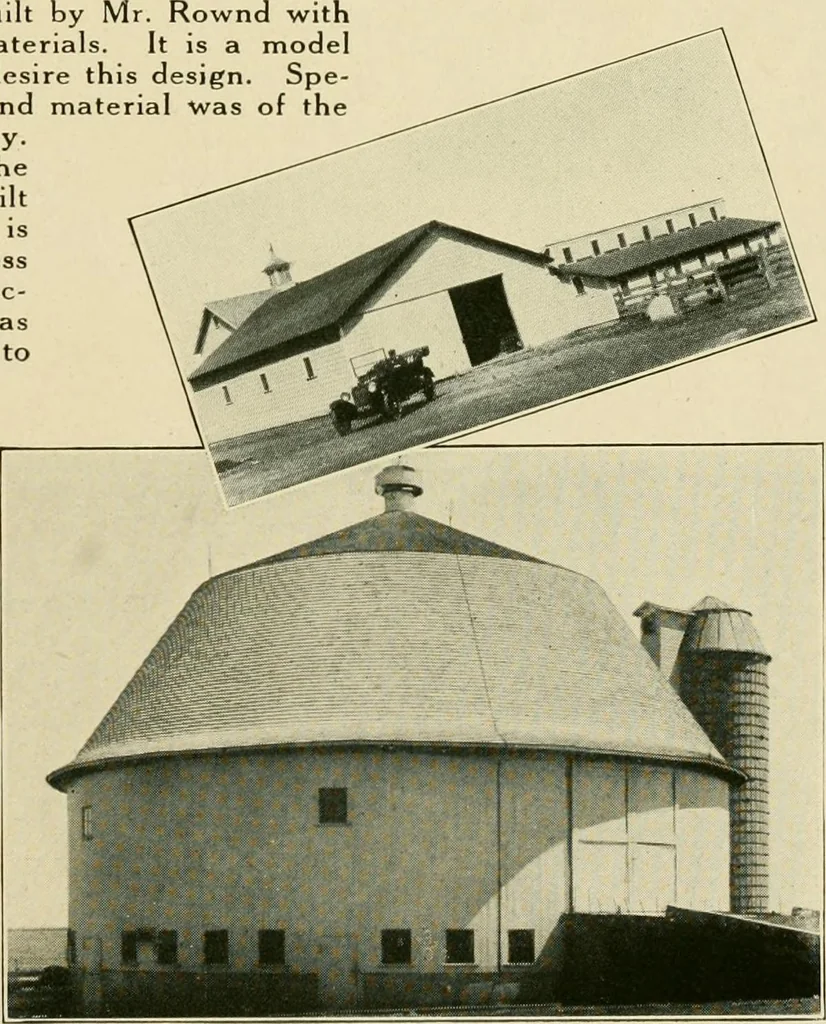 An illustration from Photographs and letters : some Gordon-Vantine barns and what their owners think of them., 1918, leaf 28