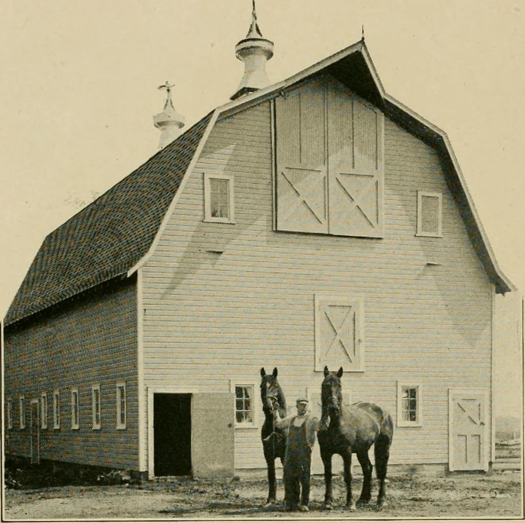 An illustration from Photographs and letters : some Gordon-Vantine barns and what their owners think of them., 1918, leaf 31