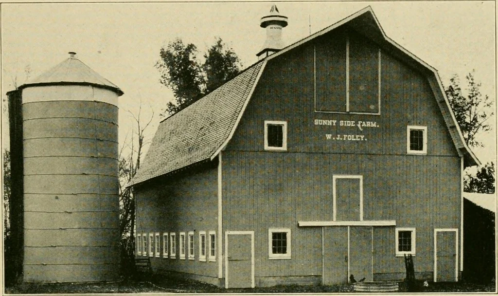 An illustration from Photographs and letters : some Gordon-Vantine barns and what their owners think of them., 1918, leaf 32