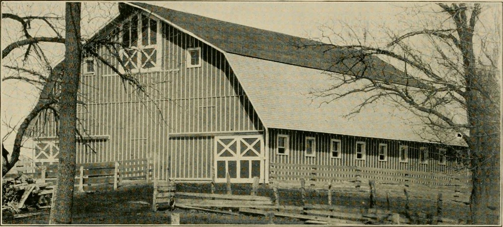 An illustration from Photographs and letters : some Gordon-Vantine barns and what their owners think of them., 1918, leaf 7
