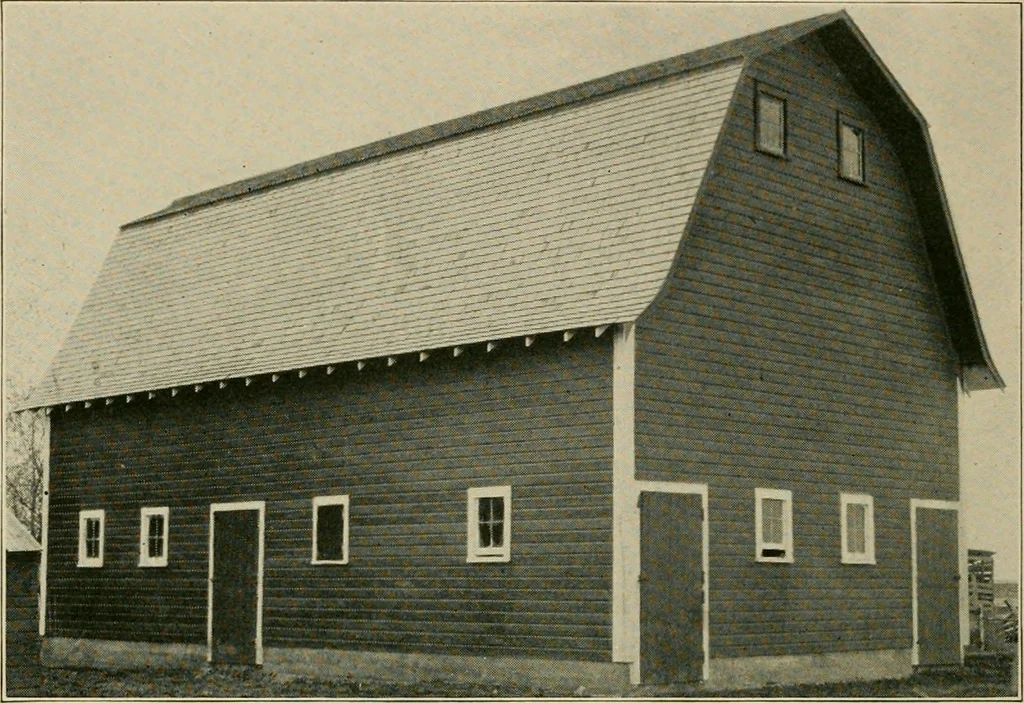 An illustration from Photographs and letters : some Gordon-Vantine barns and what their owners think of them., 1918, leaf 9