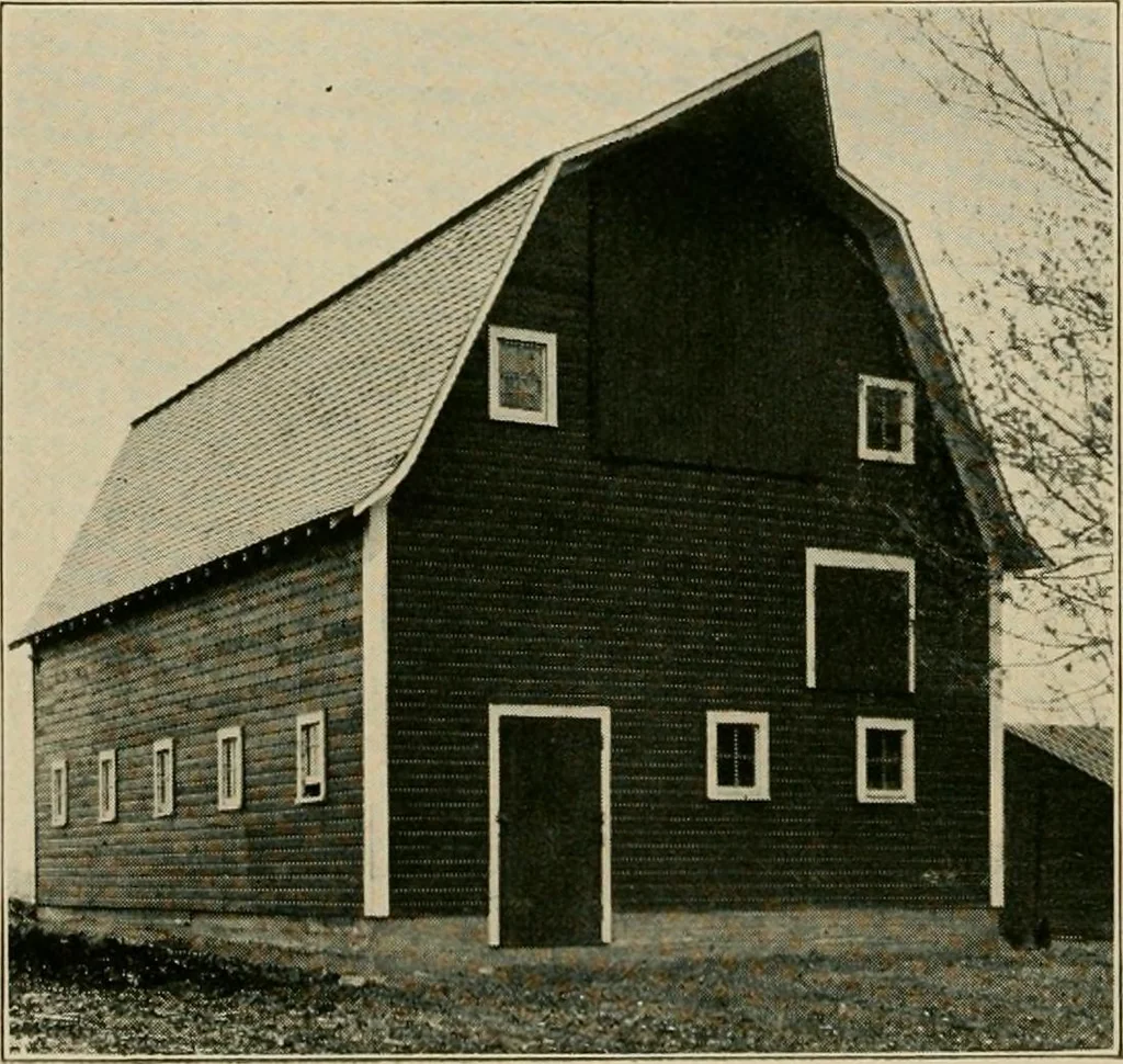 An illustration from Photographs and letters : some Gordon-Vantine barns and what their owners think of them., 1918, leaf 9