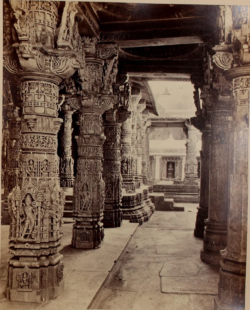 An illustration from Photographs of architecture and scenery in Gujarat and Rajputana, 1874, leaf 34