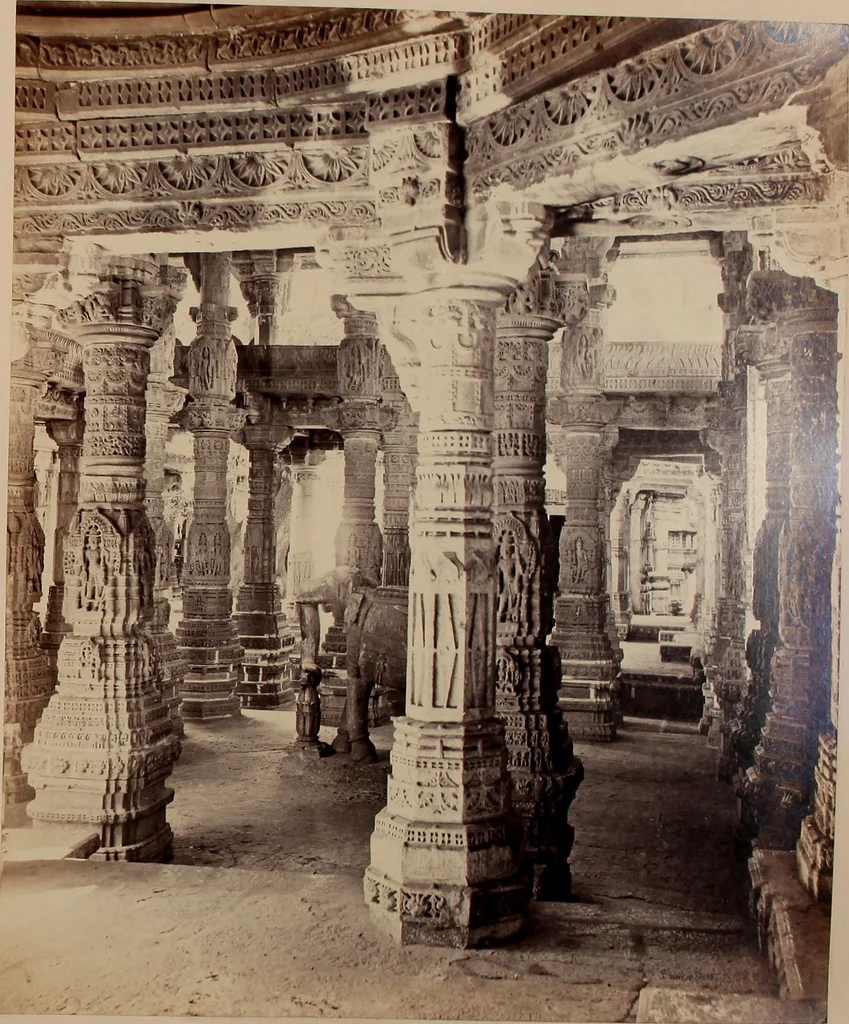 An illustration from Photographs of architecture and scenery in Gujarat and Rajputana, 1874, leaf 44