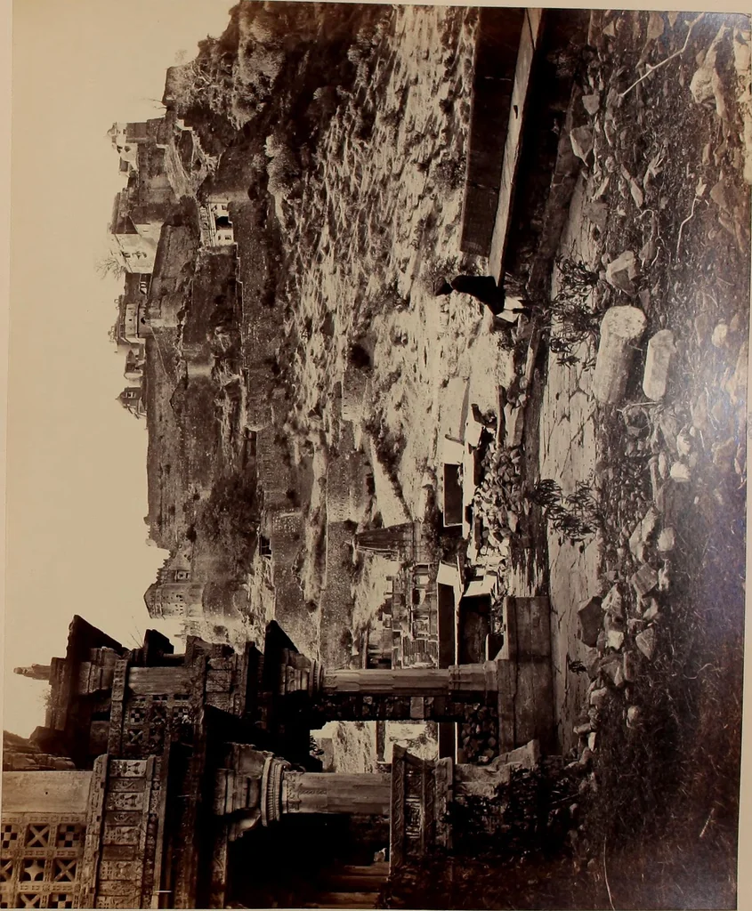 An illustration from Photographs of architecture and scenery in Gujarat and Rajputana, 1874, leaf 48