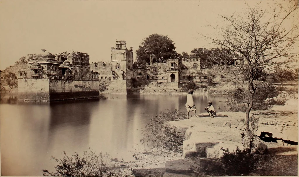 An illustration from Photographs of architecture and scenery in Gujarat and Rajputana, 1874, leaf 76