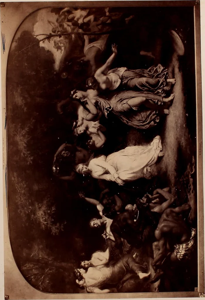 An illustration from Photographs of the "Gems of the Art Treasures Exhibition," Manchester, 1857, 1858, leaf 14