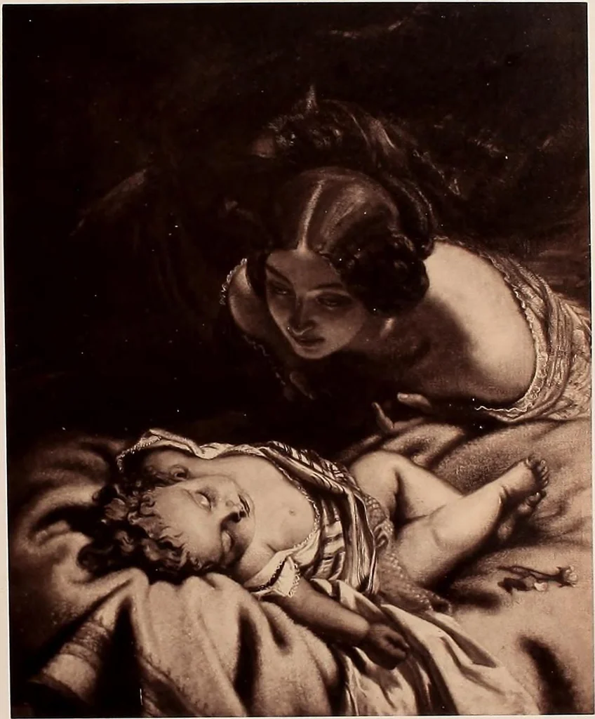 An illustration from Photographs of the "Gems of the Art Treasures Exhibition," Manchester, 1857, 1858, leaf 54