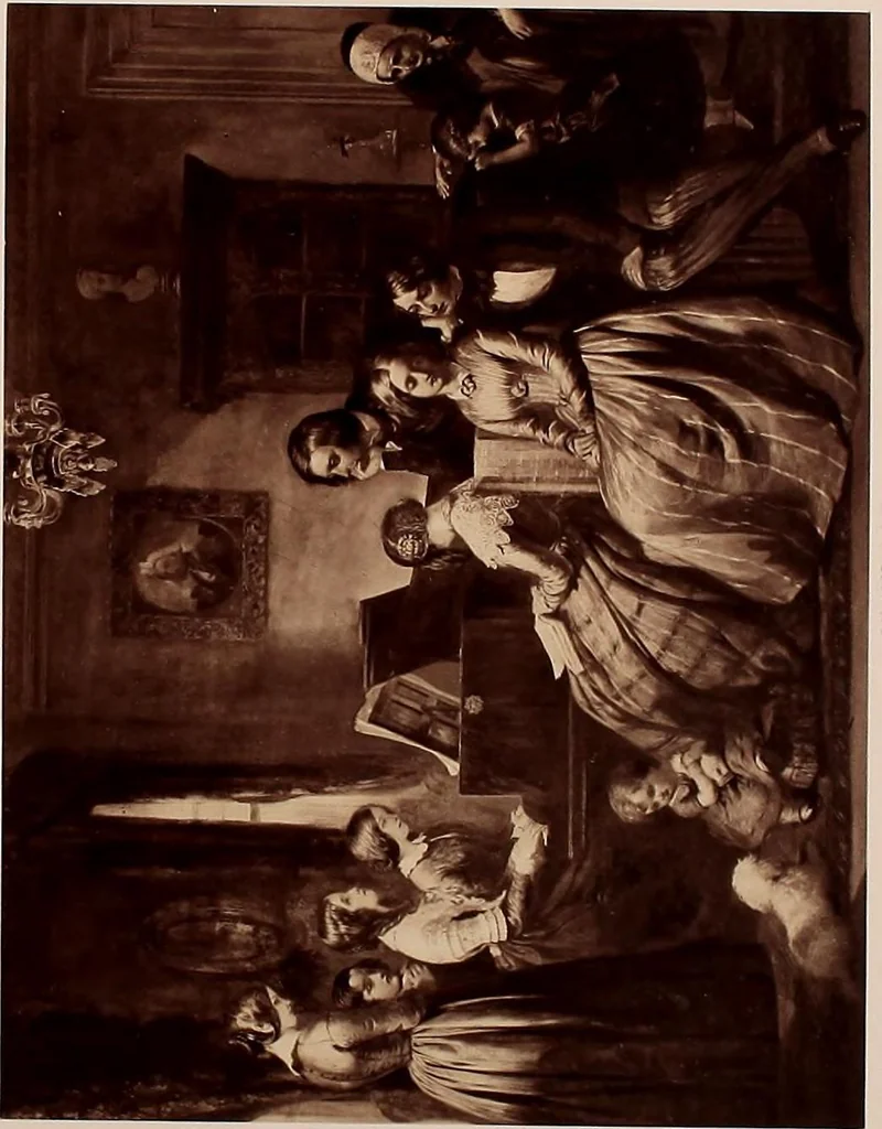 An illustration from Photographs of the "Gems of the Art Treasures Exhibition," Manchester, 1857, 1858, leaf 70