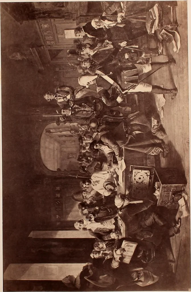 An illustration from Photographs of the "Gems of the Art Treasures Exhibition," Manchester, 1857, 1858, leaf 84