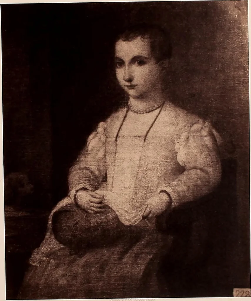 An illustration from Photographs of the "Gems of the Art Treasures Exhibition," Manchester, 1857, 1858, leaf 124
