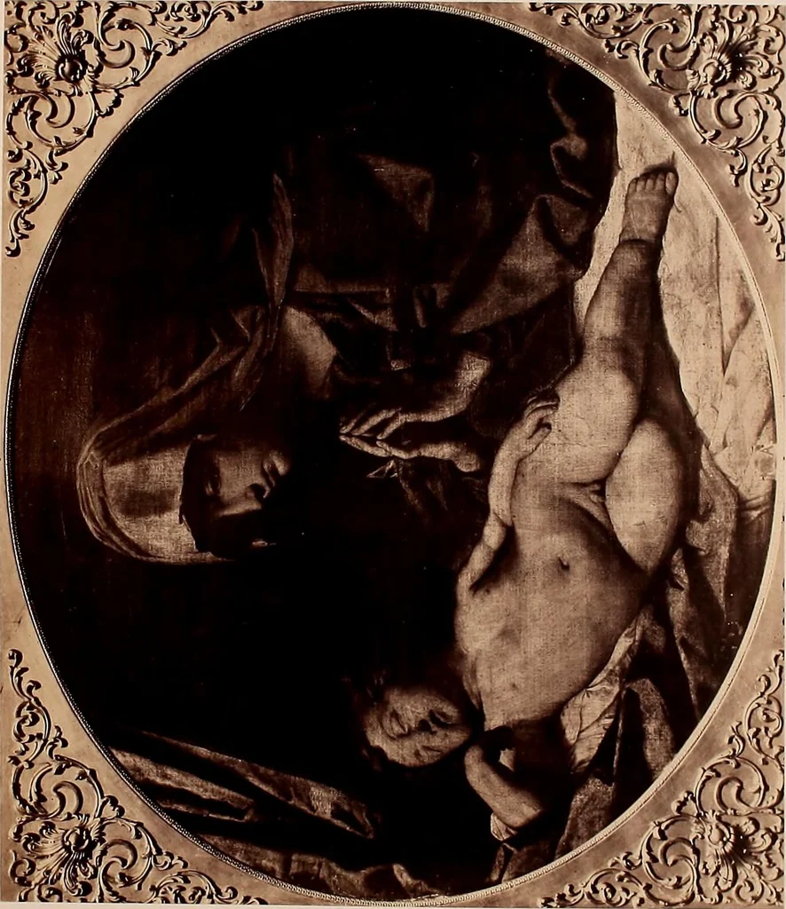 An illustration from Photographs of the "Gems of the Art Treasures Exhibition," Manchester, 1857, 1858, leaf 198