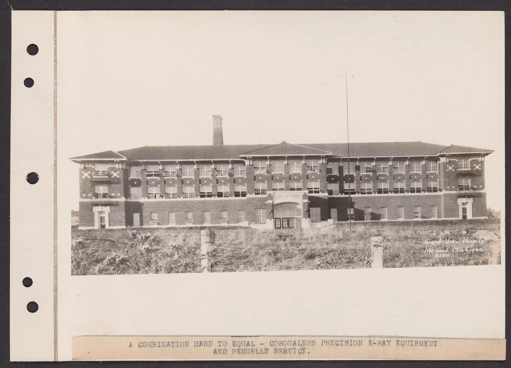 An illustration from Photographs and plans of x-ray facilities located in the midwestern and northwestern United States [ca. 1925], 1925, leaf 29