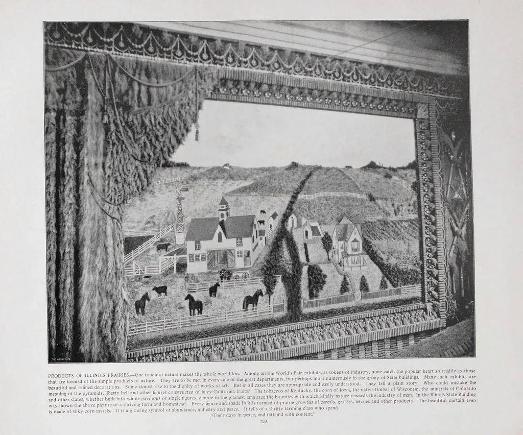 An illustration from Photographs of the World's Fair : an elaborate collection of photographs of the buildings, grounds and exhibits of the World's Columbian Exposition, with a special description of the famous Midway Plaisance, 1894, leaf 229