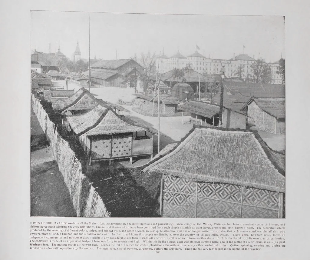 An illustration from Photographs of the World's Fair : an elaborate collection of photographs of the buildings, grounds and exhibits of the World's Columbian Exposition, with a special description of the famous Midway Plaisance, 1894, leaf 303