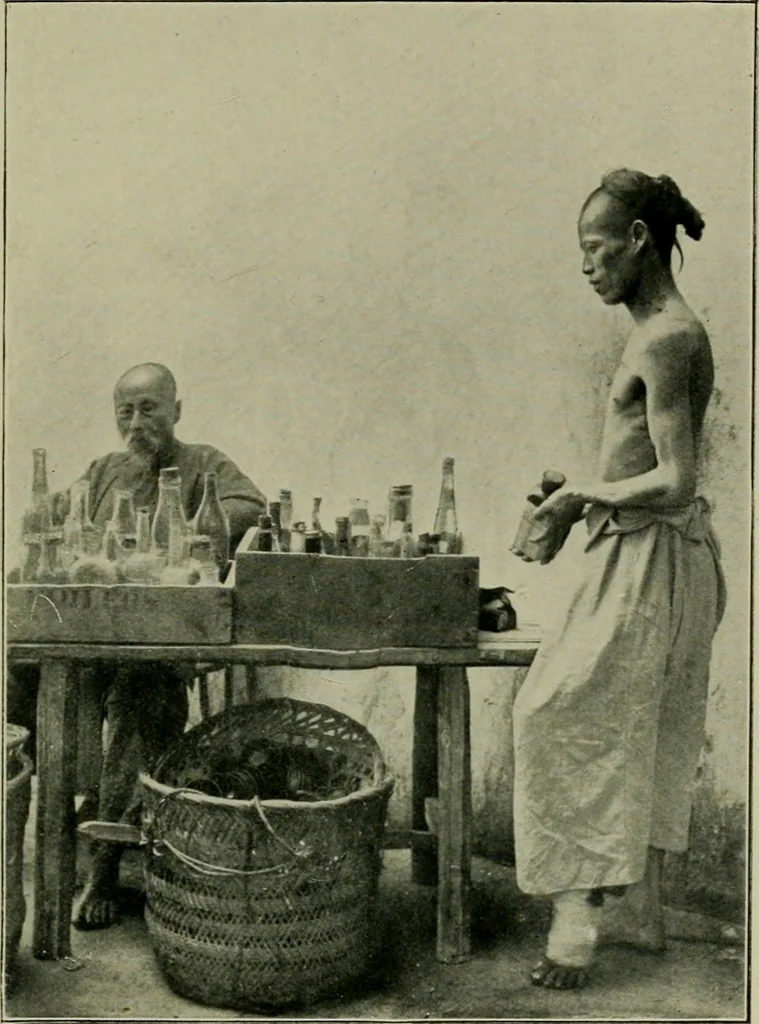 An illustration from Chinese pictures : notes on photographs made in China, 1900, leaf 66