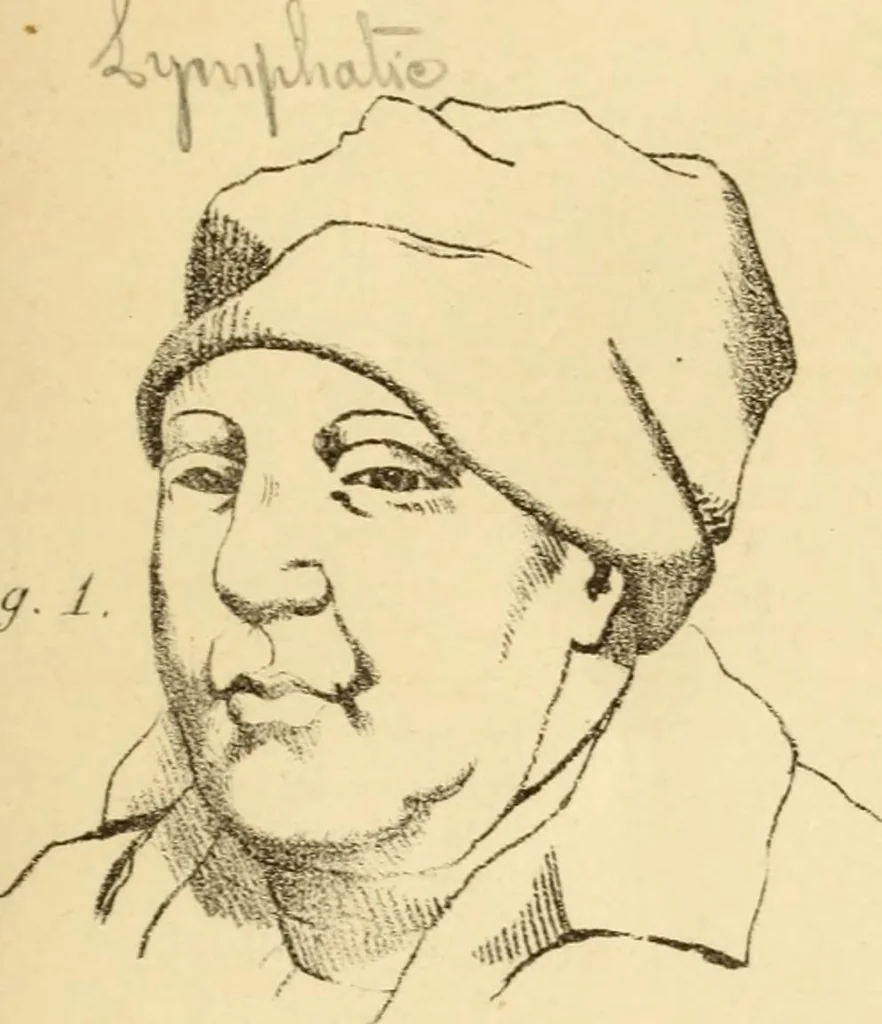 An illustration from Phrenology in connection with the study of physiognomy : to which is prefixed a biography of the author by Nahum Capen, 1836, leaf 374