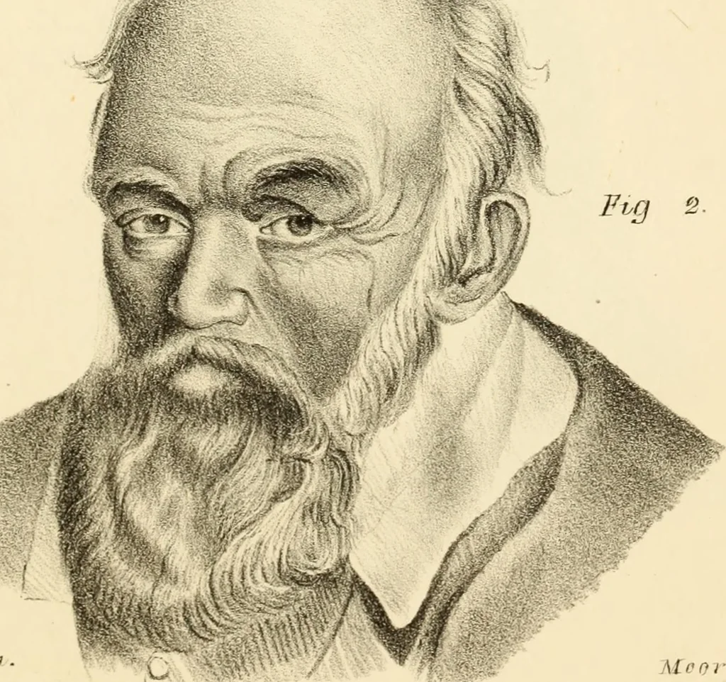 An illustration from Phrenology in connection with the study of physiognomy : to which is prefixed a biography of the author by Nahum Capen, 1836, leaf 408